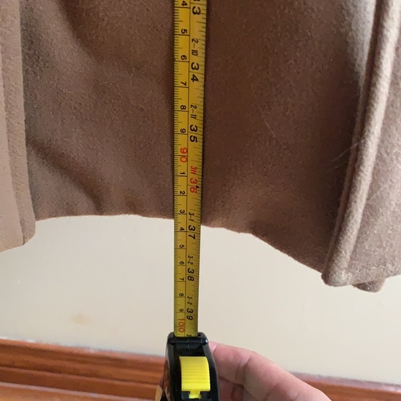 Banana republic tan wool coat - Picture 7 of 9